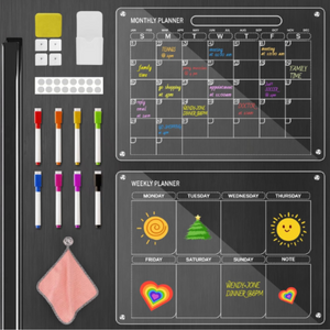 Acrylic Magnetic Calendar Kit