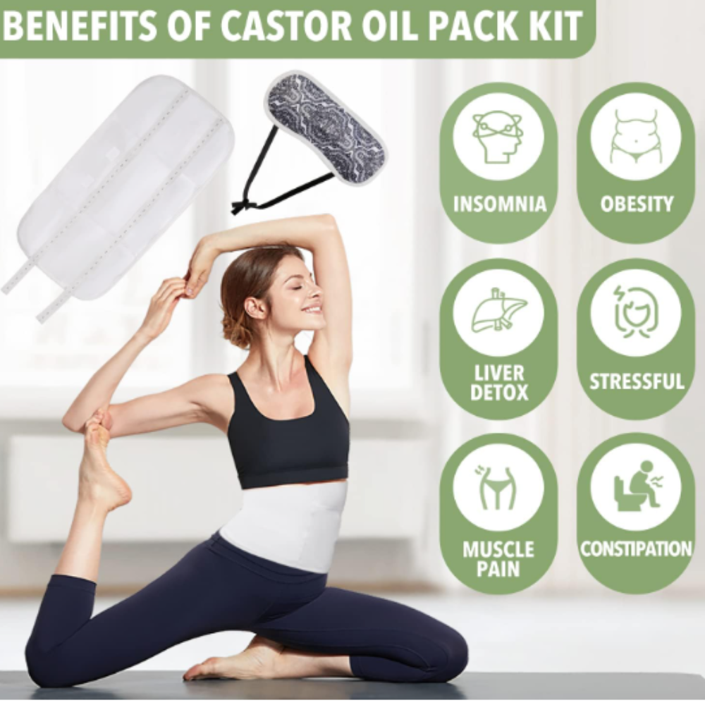 Castor Oil Wrap Pack