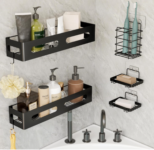 Multi-purpose Shower Caddy/Shelf Organizer