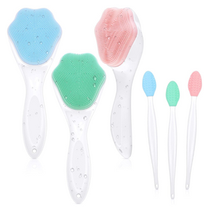 Silicone Facial and Lip Exfoliating Brush