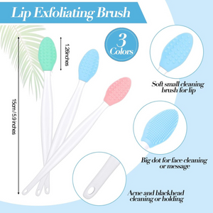 Silicone Facial and Lip Exfoliating Brush