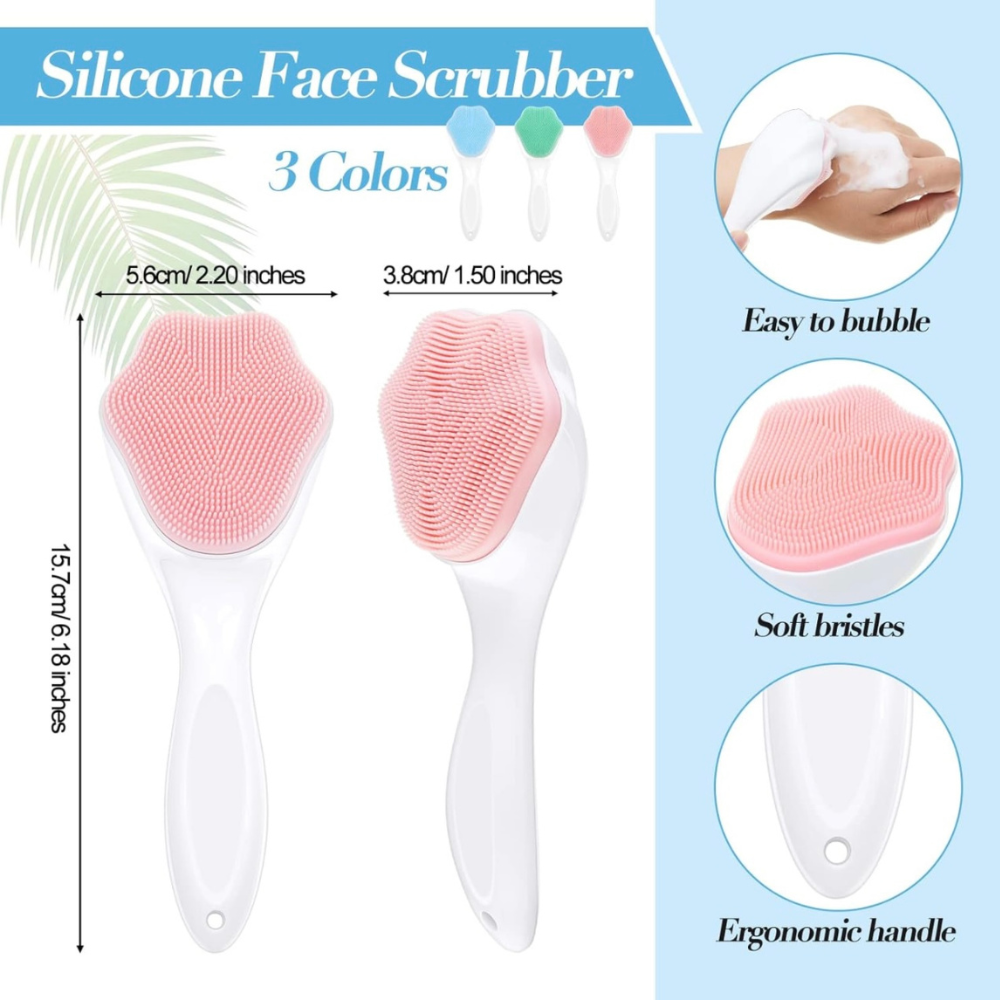 Silicone Facial and Lip Exfoliating Brush