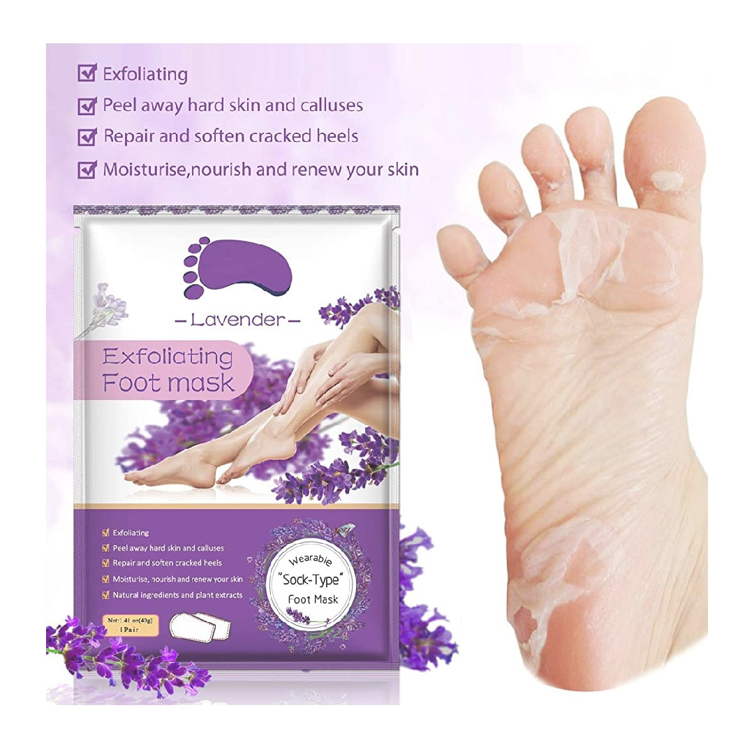 Exfoliating Foot Mask (Single pk)