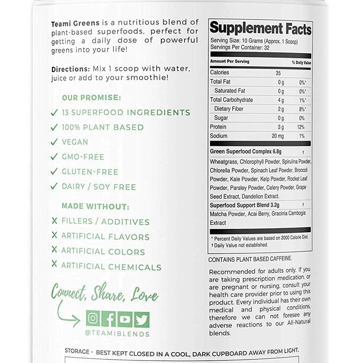 Teami Greens Superfood Blend