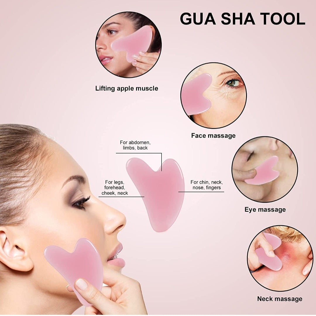 Double-Sided Ice Roller + Gua Sha Set