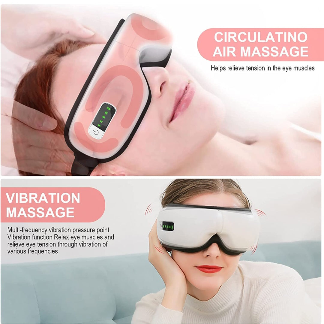 Heated Eye Massager with Bluetooth Music