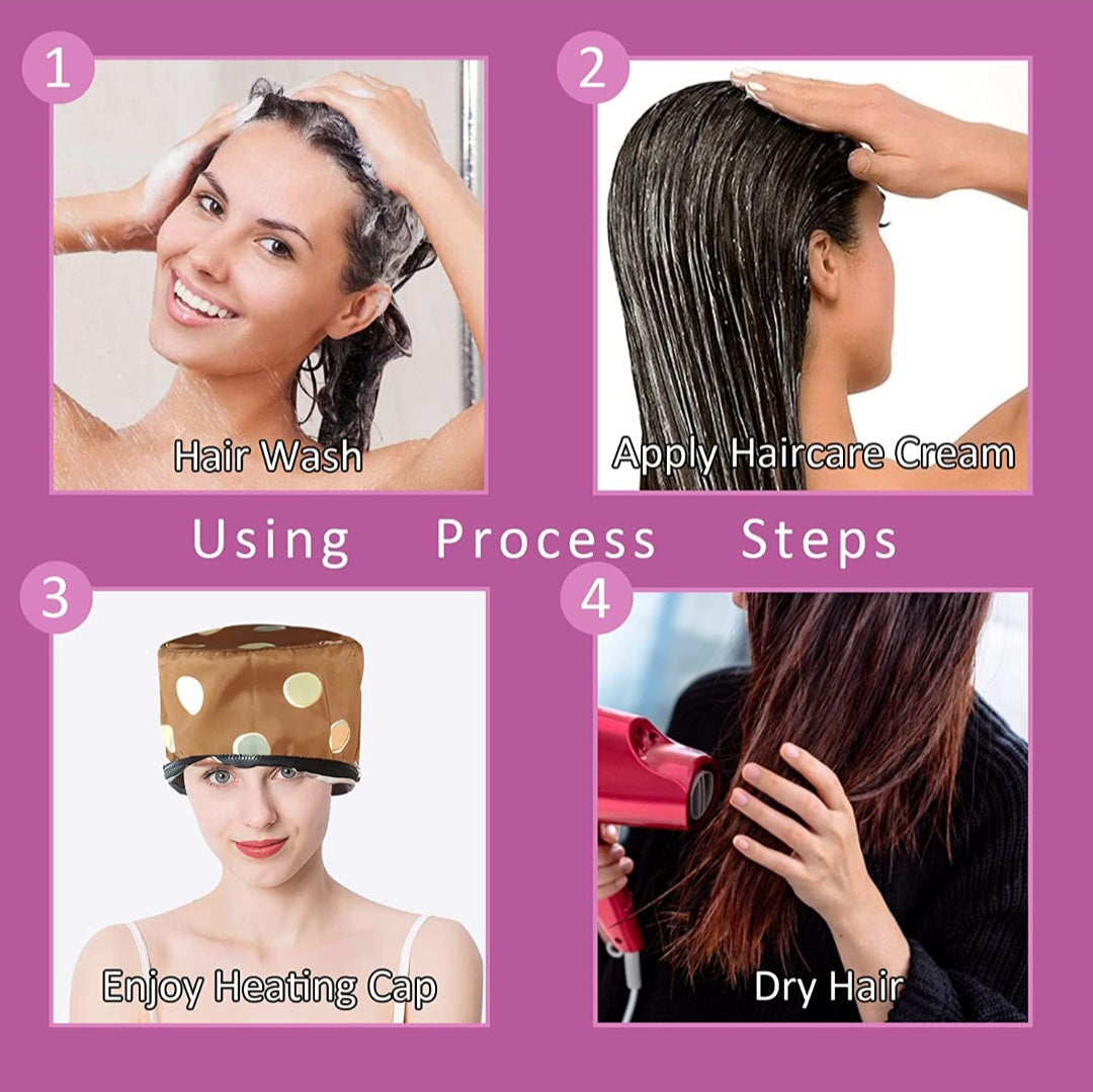 Steamer Hair Cap