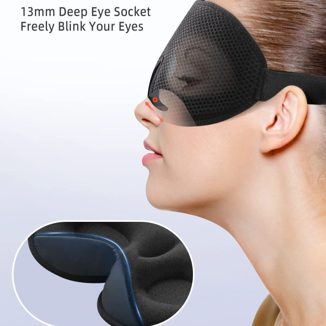 3D Contoured Sleep Eye Mask